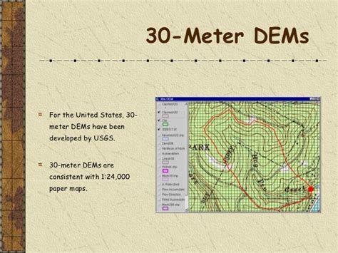 Watershed delineation