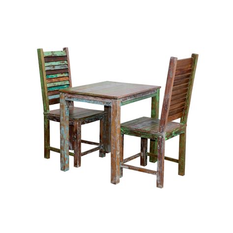 Outdoor Distressed Dining Set