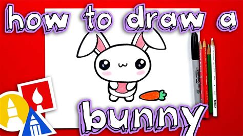 How To Draw The Cutest Easter Bunny | Bunny drawing, Cute easter bunny, Drawing for kids