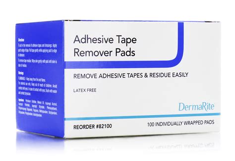 Medical Adhesive Tape Remover Pads for Nursing Homes | DermaRite Industries