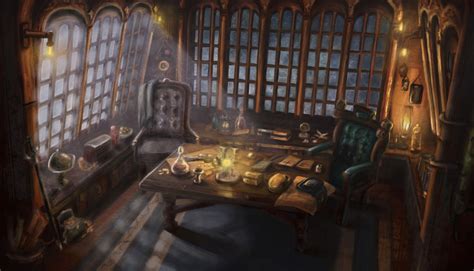 ArtStation - Captain's Quarters, Stephanie McDowell | Captains quarters, Pirate room, Pirate art