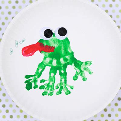 Guest Post: Handprint Frog - Craft Project Ideas