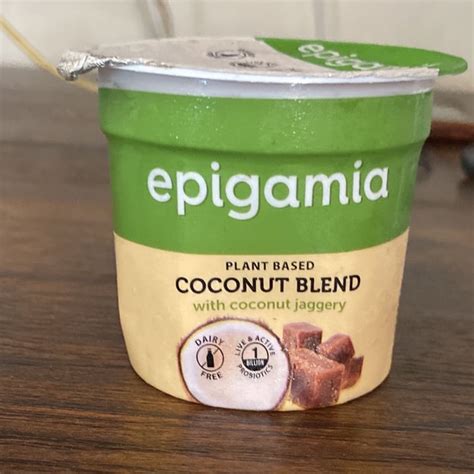 Epigamia Coconut milk yogurt with coconut jaggery Review | abillion