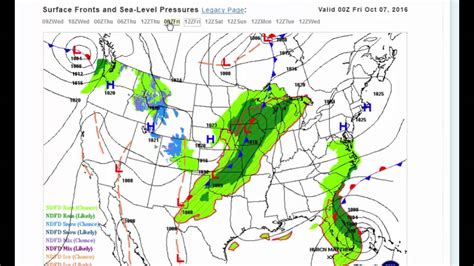 NWS Blacksburg Weather Briefing 10/5/16 - YouTube