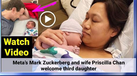 Welcome to the world, Aurelia' Mark Zuckerberg welcomes 3rd daughter ...