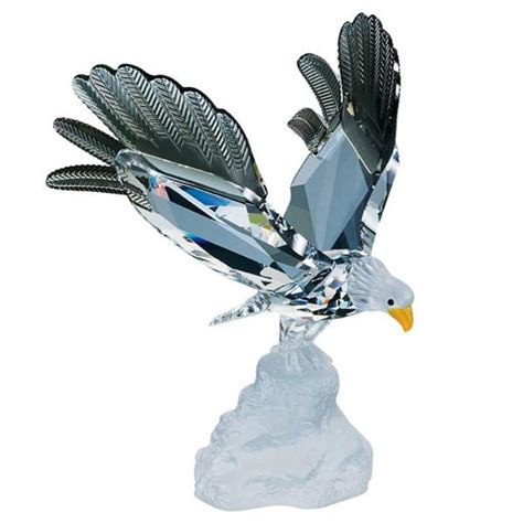 Preciosa Crystal Bald Eagle Figurine Designer Series | AllThingsCrystal