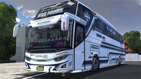 BUS TUNGGAL JAYA KIDS PANDA ¦¦ SHARE LIVERY DETAIL ¦¦ MOD KIDS PANDA ASXFM + ROMBAK JB3 FMxMG ...