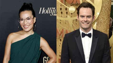 Ali Wong and Bill Hader Go Viral for Their Kiss at the 2024 Golden Globes