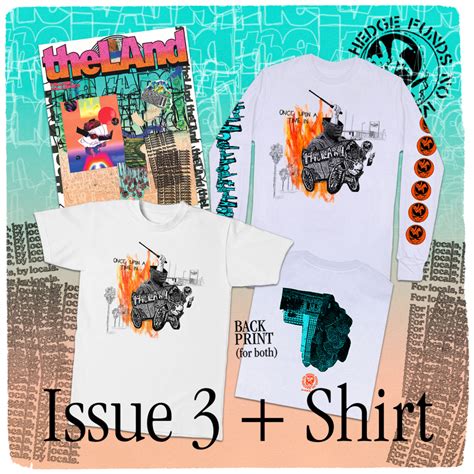 Buy the LAnd magazine Issue 2 + Classic TShirt