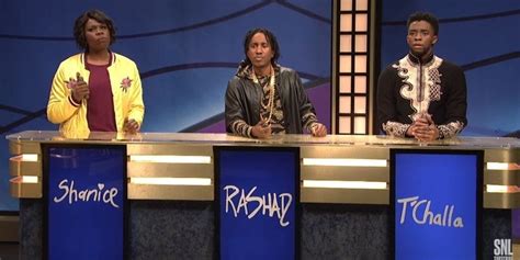 ‘SNL’: Black Panther Plays ‘Black Jeopardy’ and the Results Were Hilarious