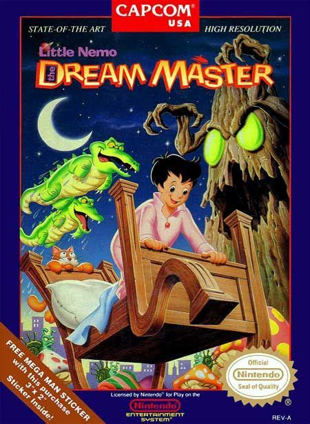 Little Nemo: The Dream Master (NES) - Capcom, 1990 | Nes games, Dream master, Classic video games