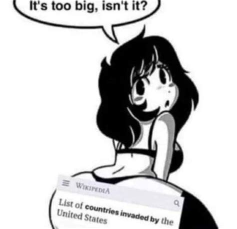 Comic girl with big ass saying 'it's too big isn't it?' : r ...