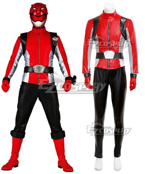 Power Rangers Beast Morphers Beast Morphers Red Cosplay Costume