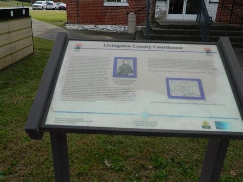 Livingston County Courthouse Historical Marker