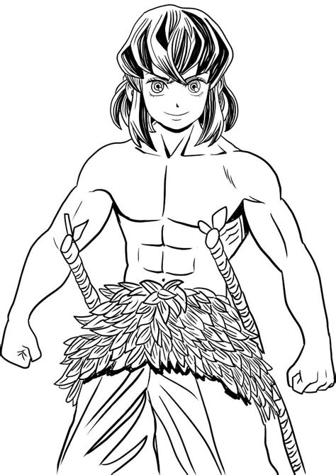 Demon Slayer Coloring Pages Printable Coloring Pages | Images and ...