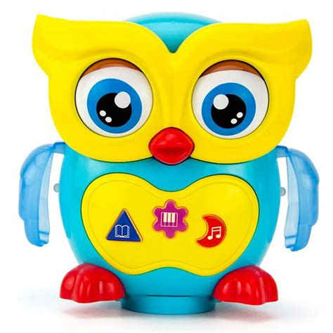 Baby Musical Toys 1 Year Old Toddler Dancing Owl Light Up Singing ...