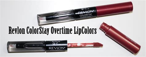 Revlon Colorstay Overtime Lipcolors Review