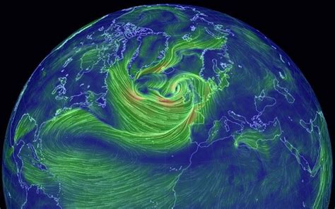 Wind Map of Earth: Global Wind, Weather, and Ocean Conditions