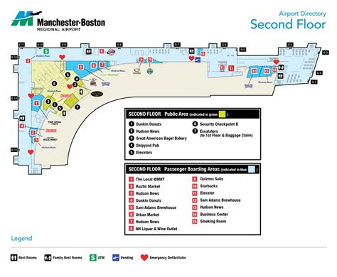 Manchester Nh Airport Map | Draw A Topographic Map