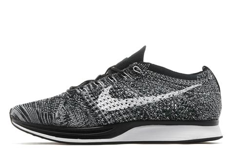 Nike Flyknit Racer Mesh Sneakers in Black for Men - Lyst