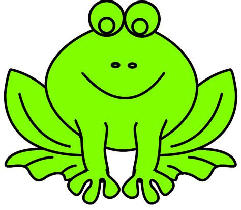 Green Frog Clip Art at Clker.com - vector clip art online, royalty free ...