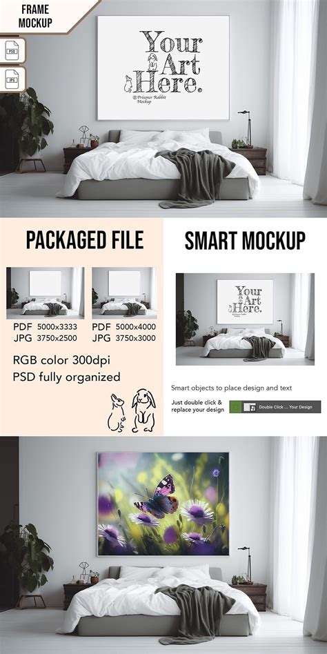 Poster Smart Mockup PSD & JPG Template Graphic (2772598)