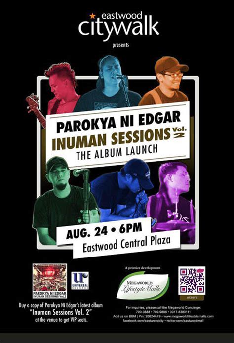 Parokya ni Edgar Inuman Sessions Vol. 2 Album Launch - Philippine Concerts