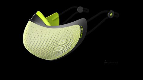 Air pollution mask on Behance