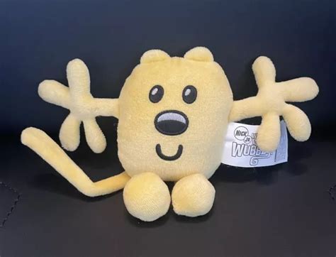 NICK JR WOW! WOW! WUBBZY! Scholastic Yellow Plush Doll 2007 6" x 8 ...