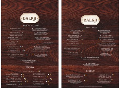 BALKH NEW MENU WOP - bellagio - Page 1 - 1 | Flip PDF Online | PubHTML5