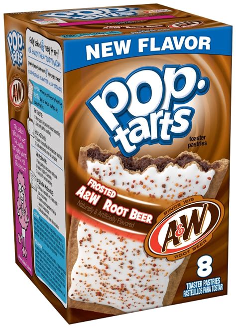 Soda Flavored Pop-Tarts Available in A&W Root Beer and Orange Crush Flavors