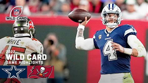 Dallas Cowboys vs. Tampa Bay Buccaneers | 2022 Super Wild Card Weekend Game Highlights