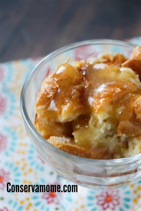 Croissant Bread Pudding Recipe - ConservaMom