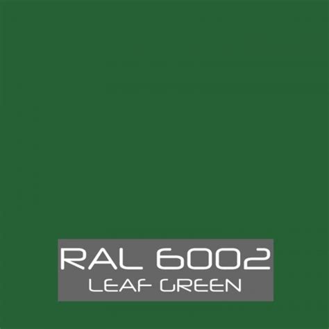 RAL 6002 Leaf Green tinned Paint Buzzweld Coatings