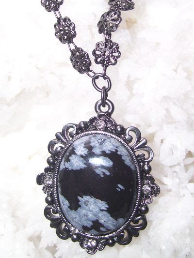 Love Rocks Lapidary - Snowflake Obsidian, Obsidian