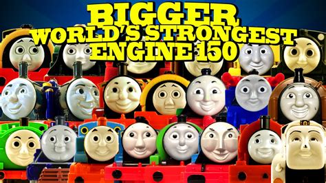 BIGGER Thomas and Friends 150 World's Strongest Engine Trackmaster ...