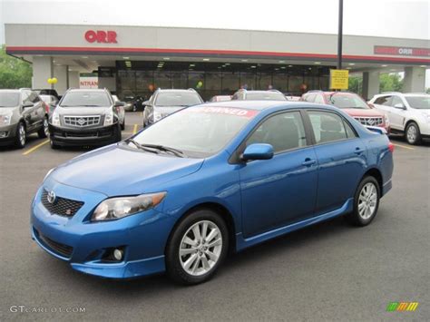 2010 Blue Streak Metallic Toyota Corolla S #48194110 | GTCarLot.com - Car Color Galleries