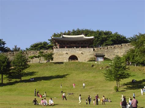 Front view of Sangdangsanseong in Cheongju, South Korea image - Free stock photo - Public Domain ...