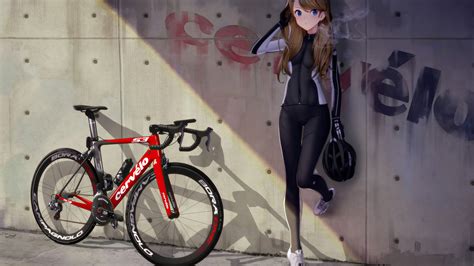 1920x1080 Anime Girl With Bike 4k Laptop Full HD 1080P ,HD 4k ...