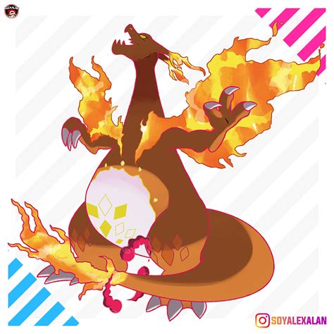 GIGANTAMAX CHARIZARD by Alexalan on DeviantArt