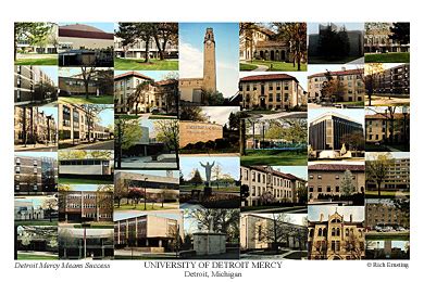 University of Detroit Mercy Campus Art Prints, Photos, Posters