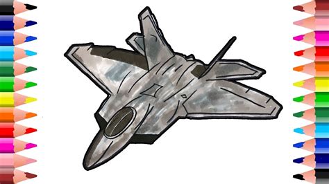 F-22 Raptor Drawing Easy - antik-kuriosa