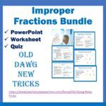 Improper Fractions Bundle | Made By Teachers