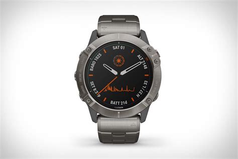 Garmin Fenix 6X Pro Solar Watch | Uncrate