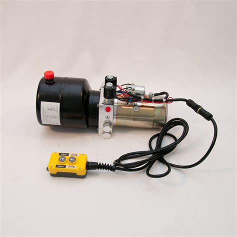 AgKNX Double-Acting 12 Volt DC Electro Hydraulic Power Unit w/Remote,