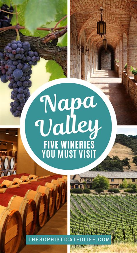 The 5 Best Napa Valley Wineries to Visit! | Napa valley trip, Napa valley wineries, Visiting napa