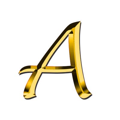 Capital Letter A transparent PNG - StickPNG