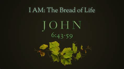 I AM: The Bread of Life - Faithlife Sermons