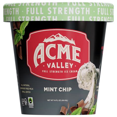 Acme Valley Ice Cream - The Only Full Strength Ice Cream