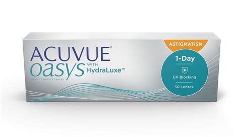 Lentes de Contato Acuvue Oasys 1-Day com Hydraluxe Astigmatismo ...